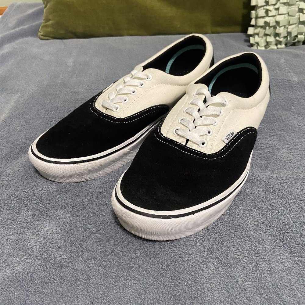 Vans Men's ComfyCush Era "Black Marshmallow" Sneakers